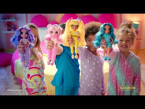 Rainbow High: Junior High Pajama Party Dolls Commercial!