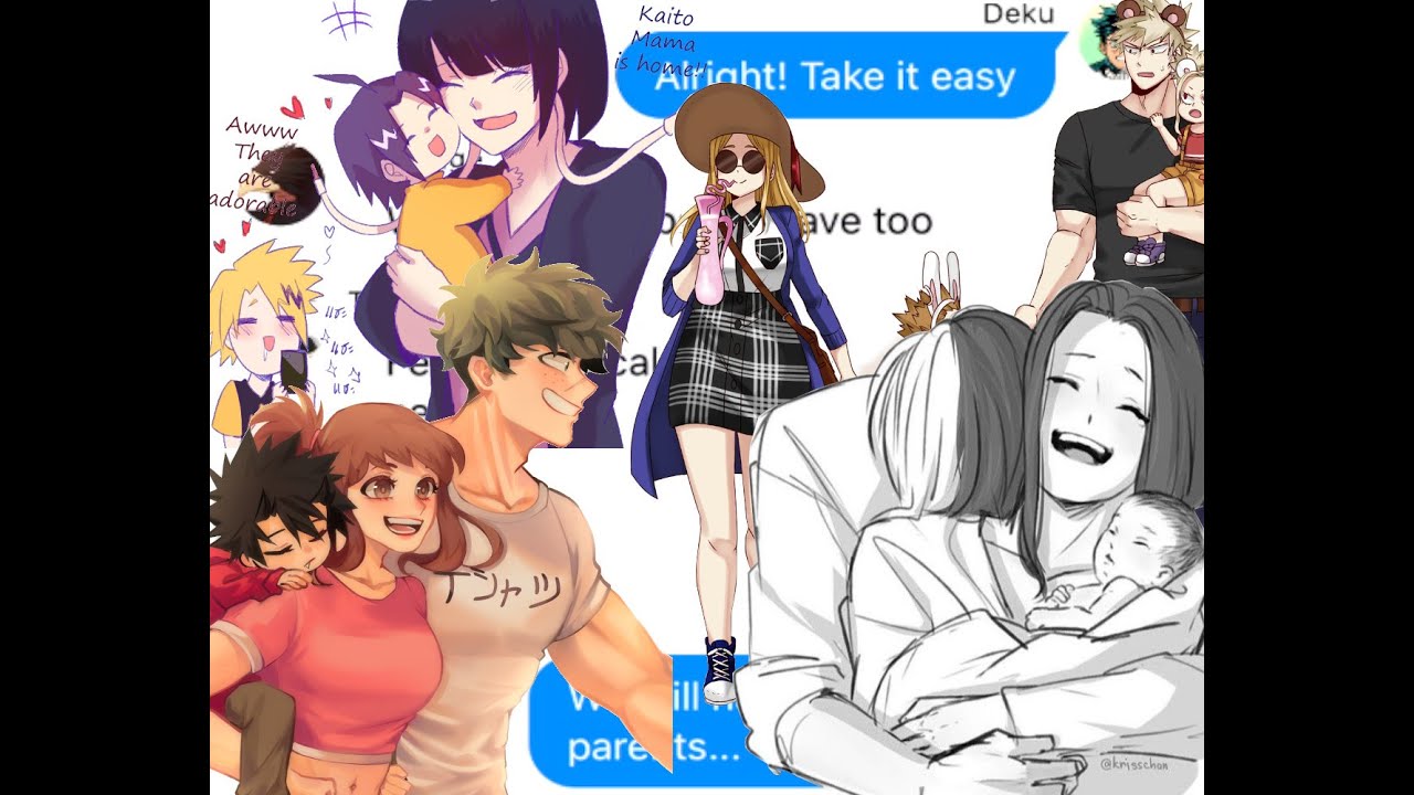 MHA Texts: У Очако есть сюрприз для 1A, часть 2! (IzuOcha, BakuCamie, TodoMomo, KamiJirou)