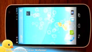 Blowing Bubbles Live Wallpaper - Free Android App screenshot 4