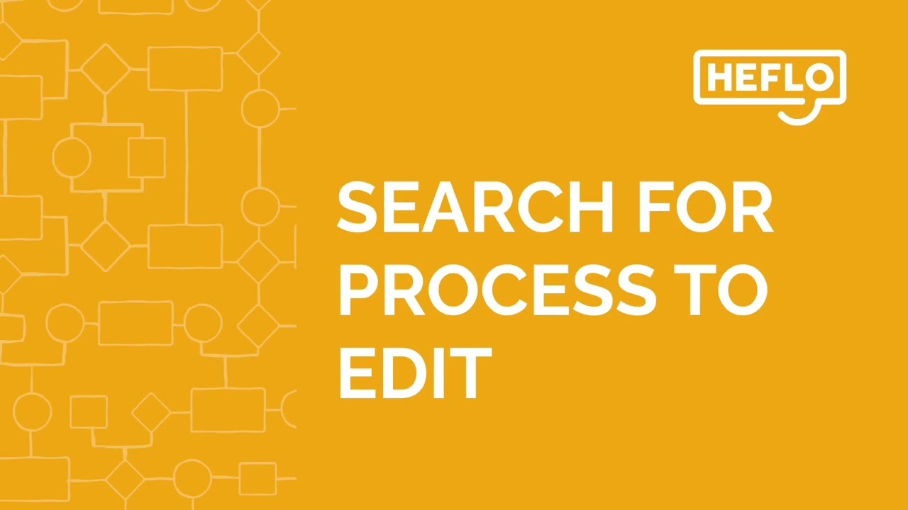 Поиск нужного бизнес-процесса в Heflo