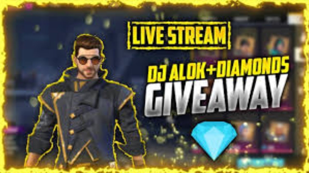 Free Fire Live Giveaway | Win DJ Alok & Diamonds | Rooter