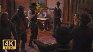 Arthur, Dutch, and John Find Angelo Bronte (NO COMMENTARY | 4K 60FPS)