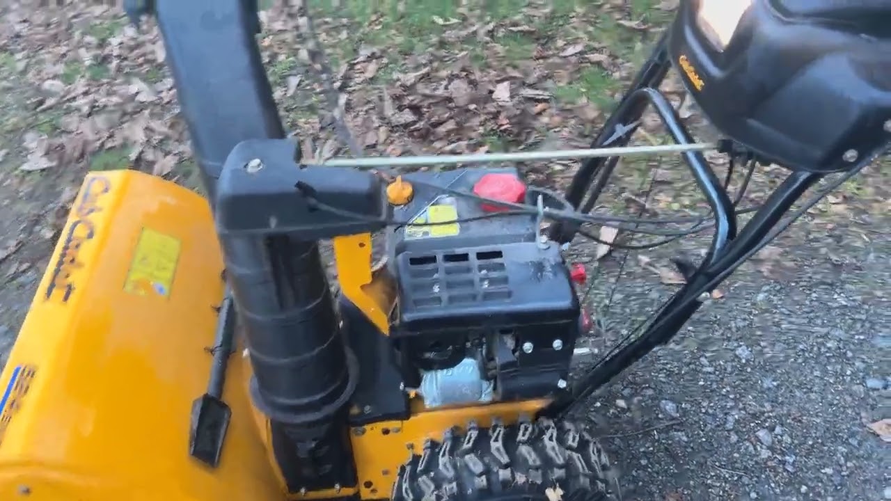 Snöslunga MTD Cub Cadet 524swe