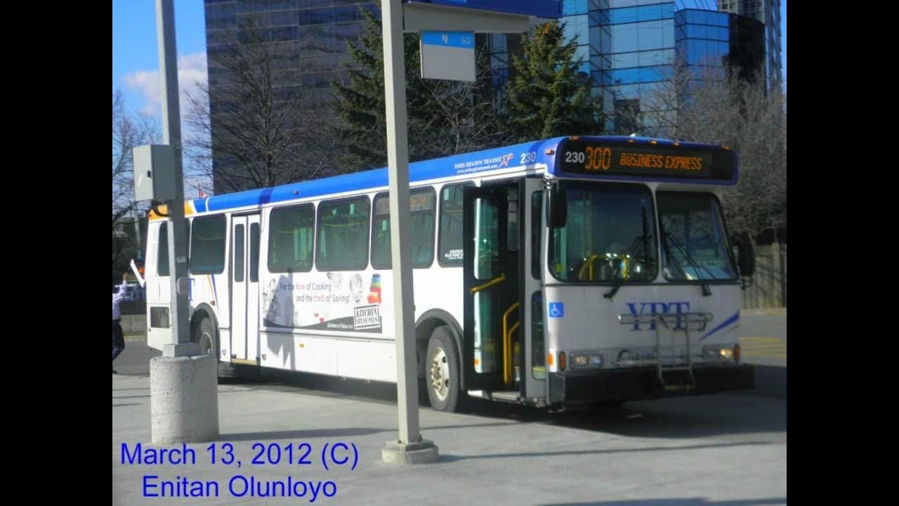 YRT York Region Transit Ride Aboard 2002 Orion V 05.501 Diesel 230