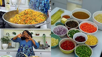 THE UPGRADED NIGERIAN FRIED RICE RECIPE | NO CURRY! | QUALITY FRIED RICE | DIARYOFAKITCHENLOVER