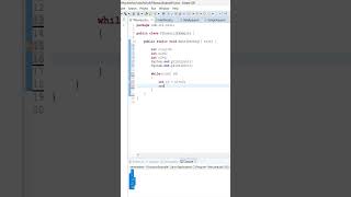 Fibonacci Series in Java | Java Programming | #youtubeshorts @snehacodes7132