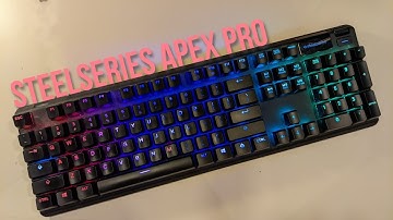 SteelSeries Apex Pro | sound test