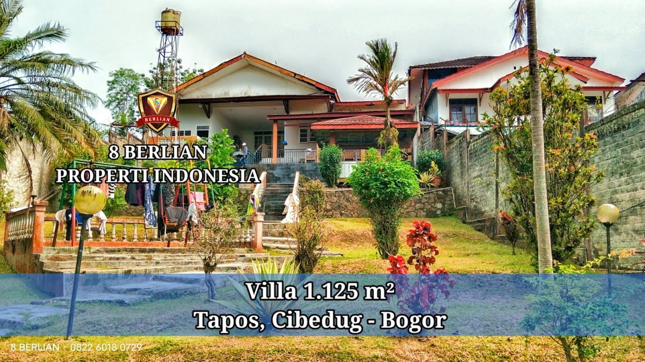 Villa Nyaman selalu penuh di sewa di Ciawi Bogor | 1.125 m² harga bersahabat