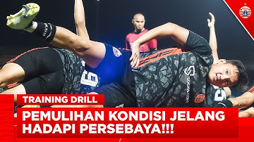 RECOVERY TRAINING | Latihan Persija Jelang Hadapi Persebaya Surabaya!