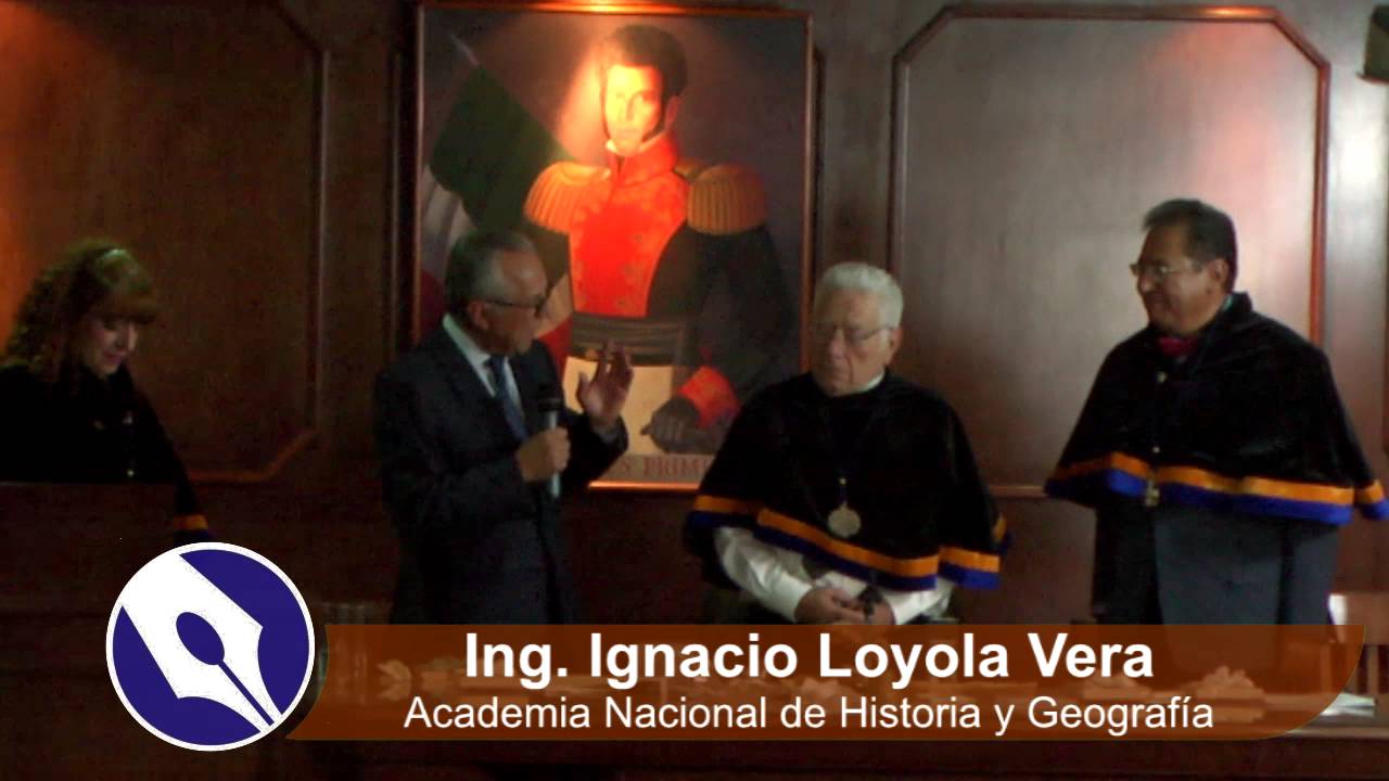 Ing Loyola En La Academia Nacional De Historia Y Geografia Youtube