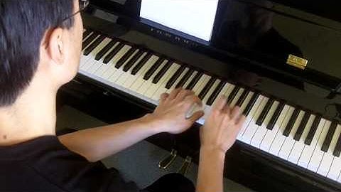 Michael Aaron Piano Course Lessons Grade 4 No.4 Raindrops (P.13)