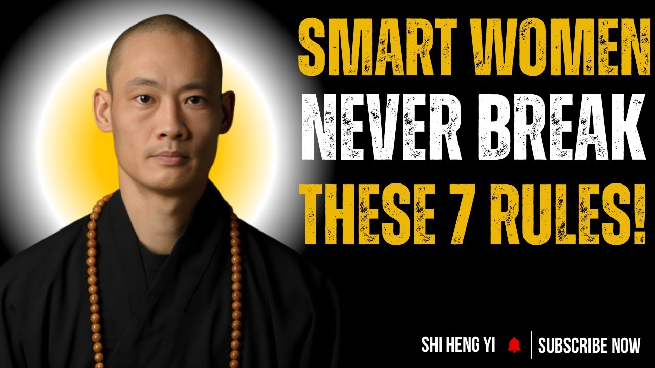 Smart Women Follow these 7 Rules: MOTIVATIONAL SPEECH BY SHI HENG YI