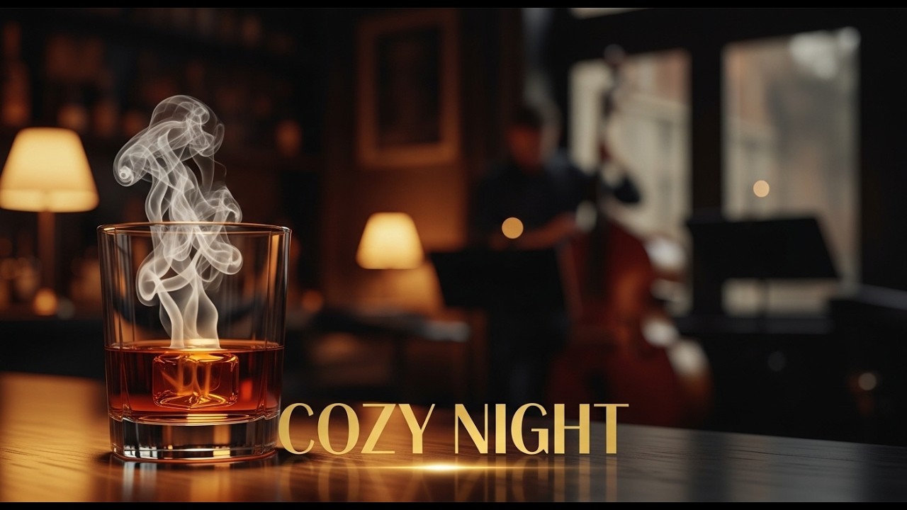 Cozy Jazz Bar Ambience ☕ Smooth Piano Jazz for Quiet Nights