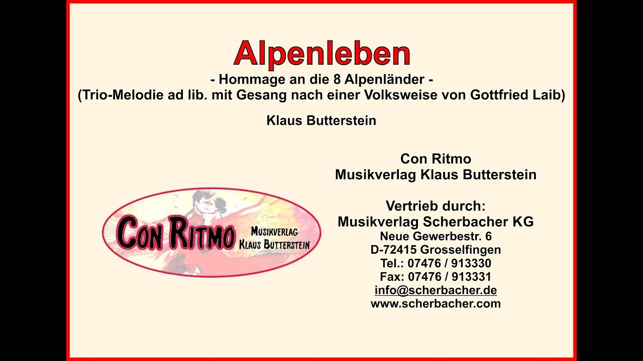 Alpenleben | Musikverlag Scherbacher