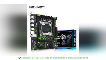 MACHINIST X99 Motherboard X99 PR9 Support LGA 2011-3 Intel Xeon E5 V3&V4 CPU DDR4 RAM SATA/NVME M.2