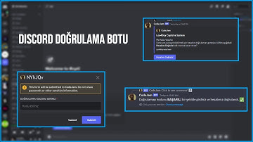Discord Captcha(Doğrulama) Botu