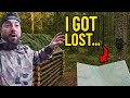 I Got Lost in My Forest… Finished My Bushcraft Wood Shed &amp; Set Camera Traps for Bears!