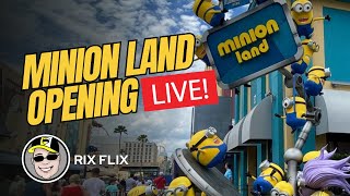 LIVE! Minion Land Soft Opening (including minion cafe)