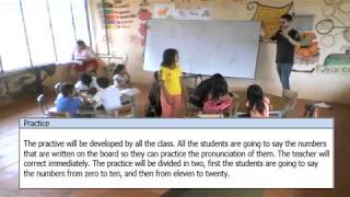 English class - The numbers (Primary Kuwei School)