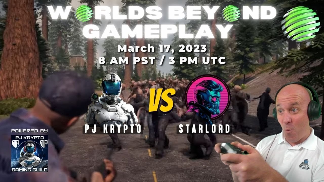 PJ Krypto vs Starlord | Zombie Battle Royale | Worlds Beyond Alpha Gameplay