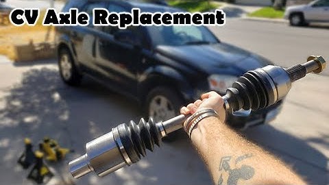 How to Replace a CV Joint Axle Assembly - Replacement (Saturn Vue 2004-2007 - 66-1399)