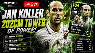 🔴KING OF HEADERS! 202CM JAN KOLLER IS A CHEAT CODE | eFootball LIVE screenshot 5