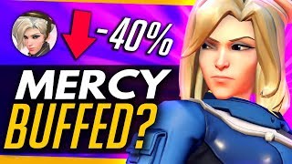 Overwatch | MERCY ACCIDENTALLY BUFFED? (Potential PTR Bug) + How Viable is Mercy / Ana?