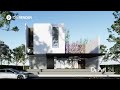 Modern Minimalist House Photorealistic Exterior Rendering Workflow | D5 Render Tutorial