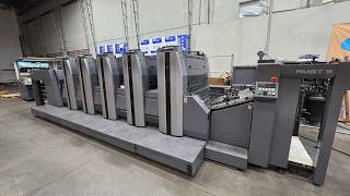 2017 RMGT 920 5-color Offset Press with LED UV Curing