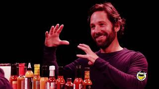 Paul Rudd Does a Historic Dab While Eating Spicy Wings | Hot Ones