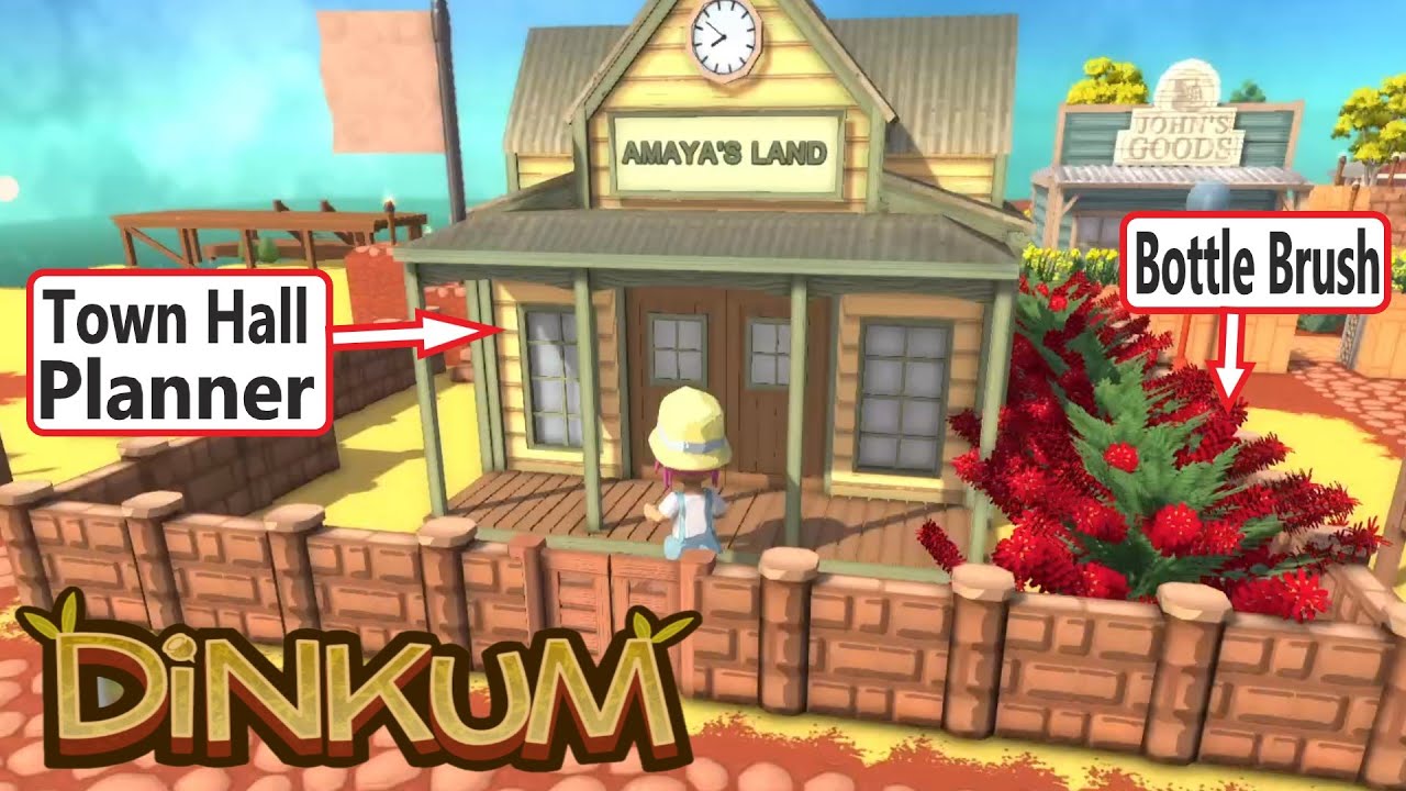 Town Hall Planner Are Now Open... & Bottle Brush Harvest DINKUM 43