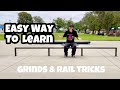 How to learn rail tricks easy