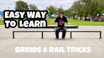 How To Learn Rail Tricks EASY