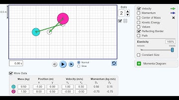 ESci 114 Lab Ex. No. 3 | Collision Lab | PhET Simulation | Daniel Lor | Visayas State University