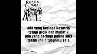 ROMI N THE JAHATs - JAUH SEBELUM KAU DILAHIRKAN (KARAOKE)