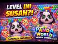 🐼 Bubble Shooter Lucu Tapi Susah?! | Panda World Gameplay Android