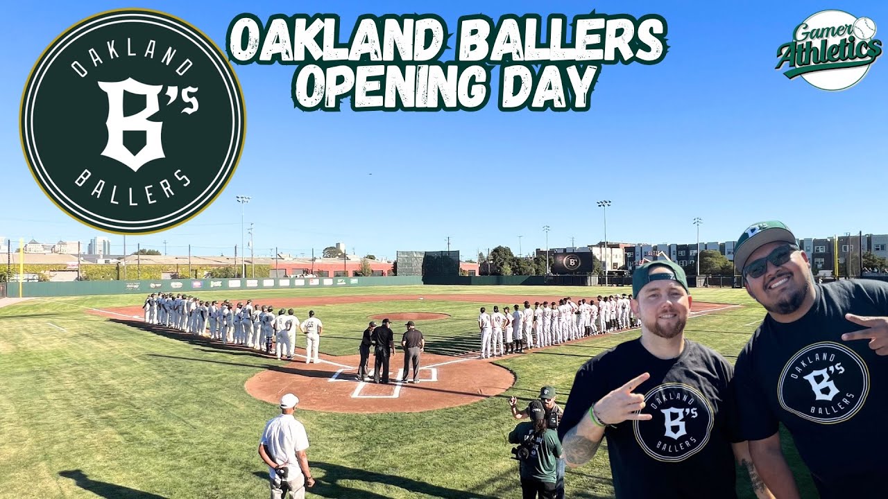 Packing Raimondi Park for a new team truly Rooted In Oakland - Oakland Ballers 2024 Opening Day