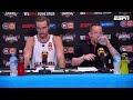 Jacob Jackomas and Sam Froling Press Conference vs Cairns Taipans