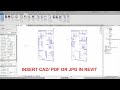 INSERT CAD/ PDF/ JPG IN REVIT FILE
