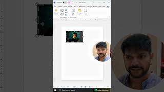 Create Passport Size Photo in MS Word | Easy Photo Editing Trick #shorts #techcomputerhindi