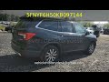 Honda pilot exl 2019 - 5FNYF6H50KB097144