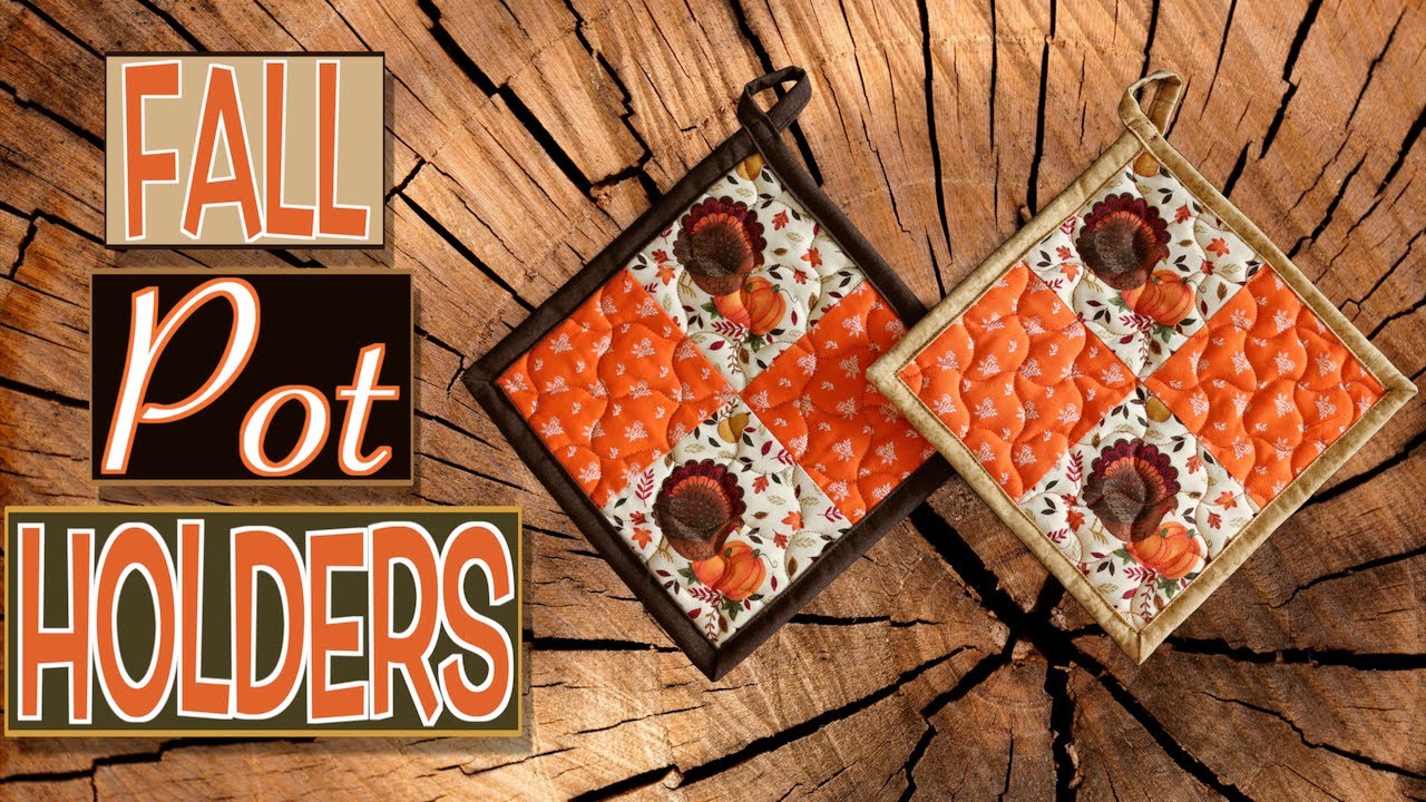 DIY Potholders: How to Sew Potholders - Back Road Bloom