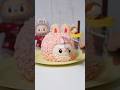 旦那さんのバースデーケーキ🎂50歳とは思えないかわいいケーキになりましま🤭#labubu #ラブブ#ラブブケーキ#labubucake #キャラケーキ #ケーキ作り