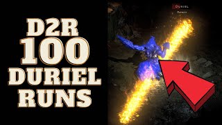 What Can Drop From 100 Duriel Runs? Diablo 2 Resurrected