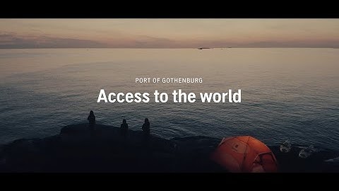 Port of Gothenburg Access to the world, Swedish subtitles