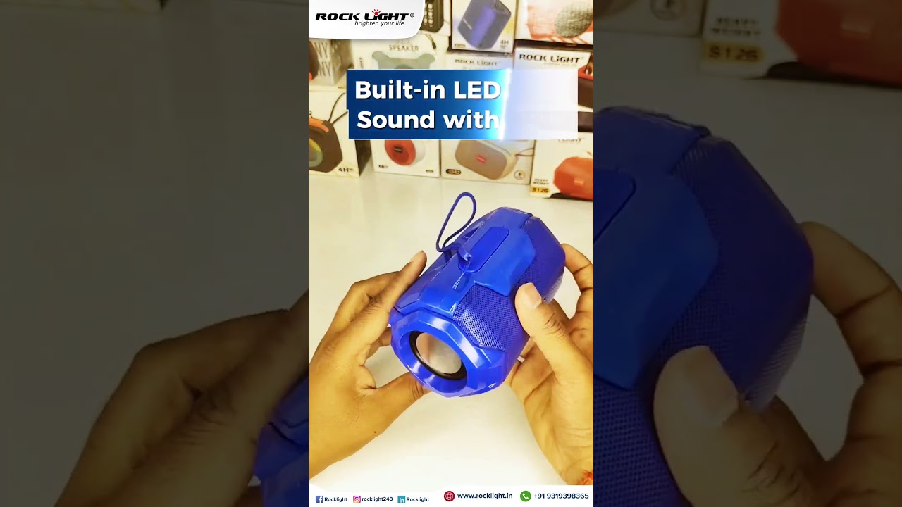 🔊 Rocklight Specker | Powerful Sound You Can Trust#viralvideo #