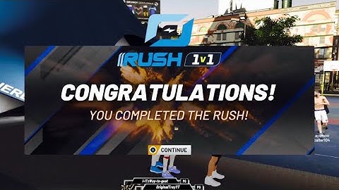 I Brought My 99 Overall Demi-God Offensive Threat to the 1v1 Rush Event in NBA 2K20