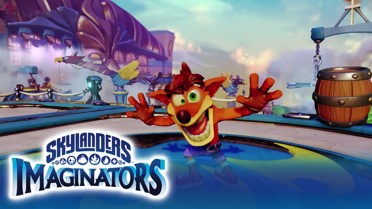 Skylanders Imaginators - Avance con Crash Bandicoot