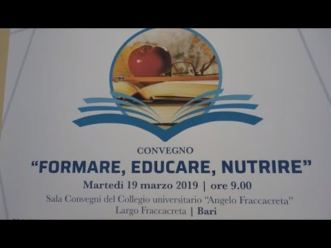 Approfondimento. All’Adisu Puglia il convegno “Formare, educare e nutrire”