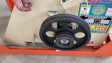 How to install multifunctional chaff cutter machine
